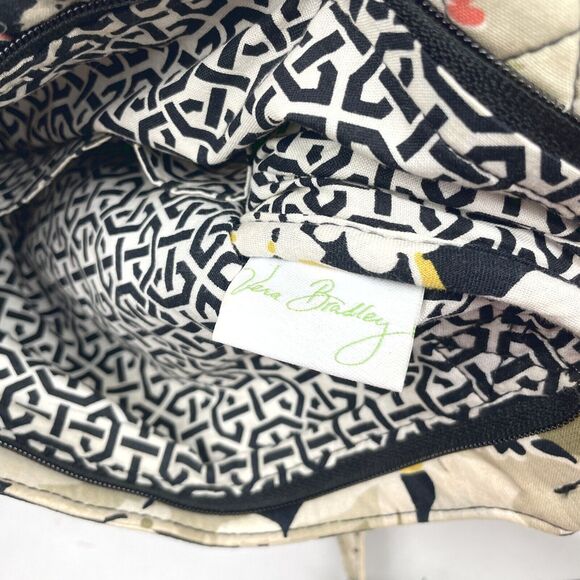 Vera Bradley Hipster Mailbag Crossbody Bag Purse & Zip Around Wallet DOGWOOD - Picture 6 of 16